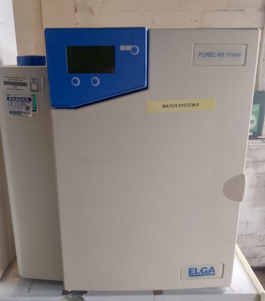 ELGA PURELAB Prima 7 Laboratory Water Purification System with 75L Reservoir – Wales