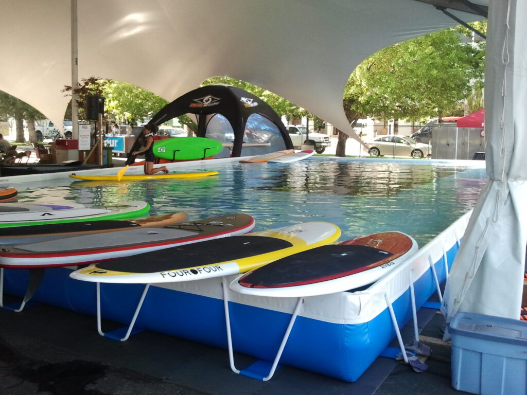 Large Portable Shallow Pool / Potential Holding Basin — 30′ × 50′